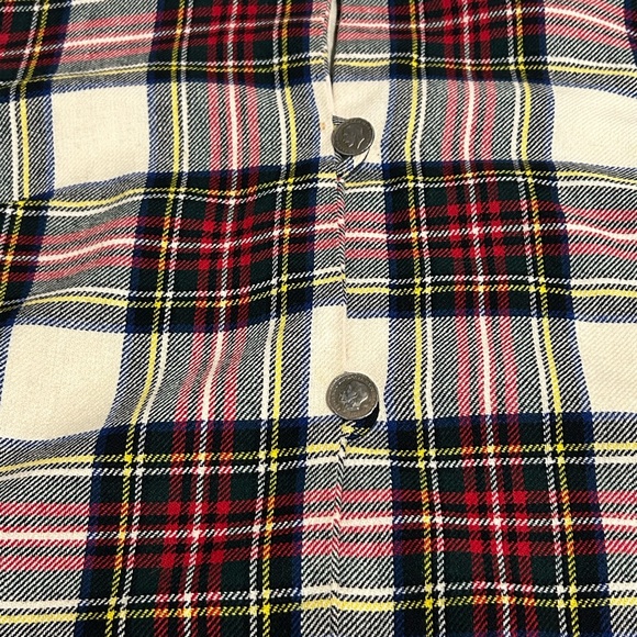 Plaid Button-Up Jacket - Picture 2 of 6